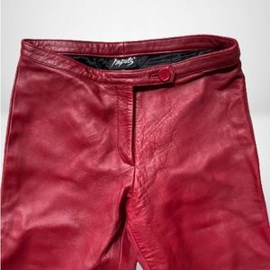 Y2K impuls leather pants